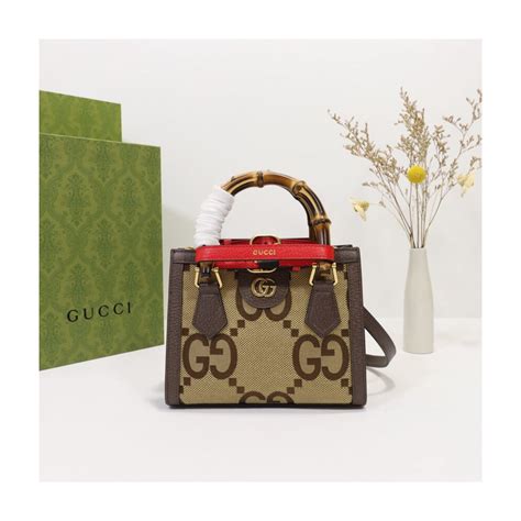 gucci 655661|Gucci Diana jumbo GG mini tote bag .